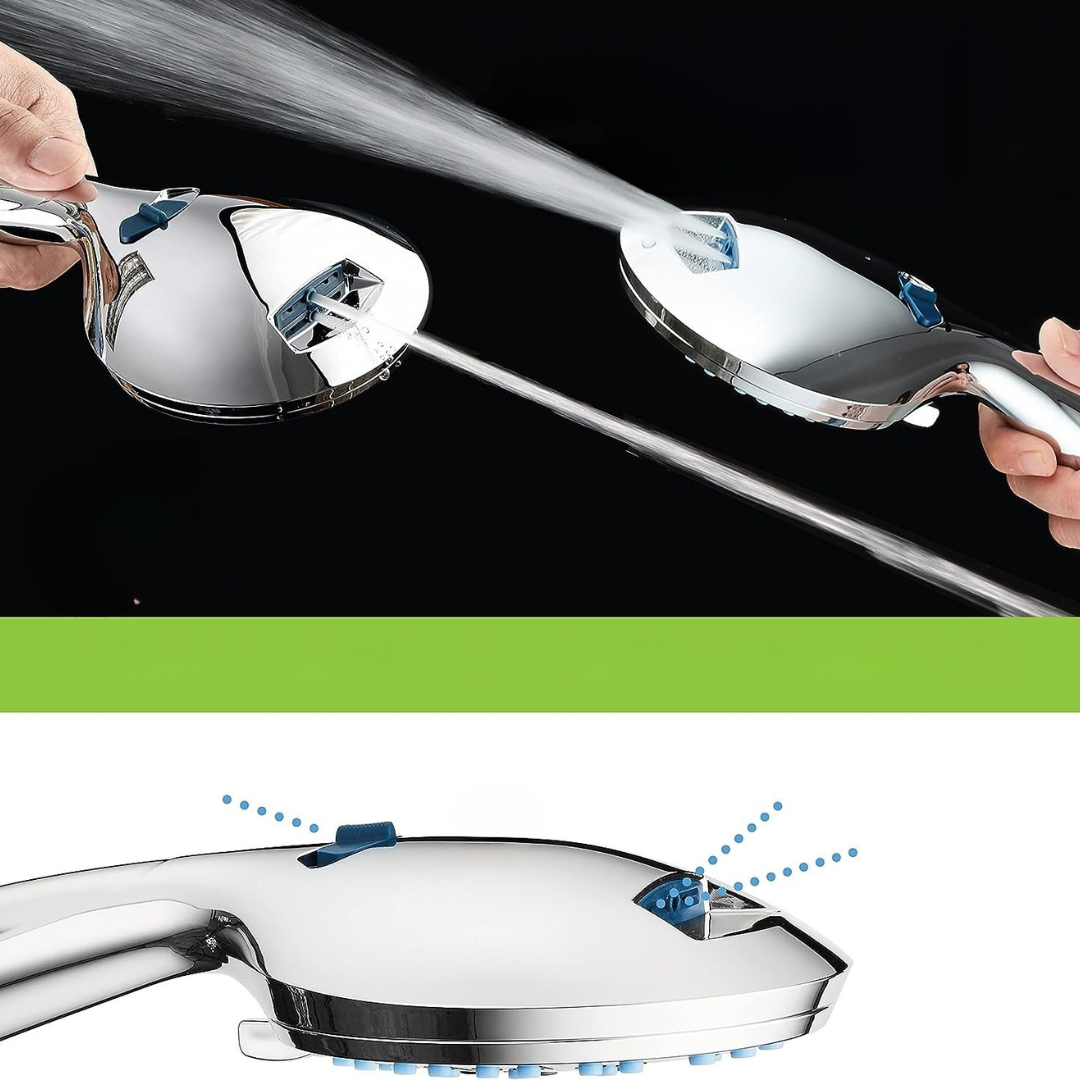 Skanto | Adjustable High-Pressure Chrome Shower Head Set
