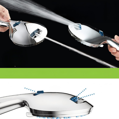 Skanto | Adjustable High-Pressure Chrome Shower Head Set