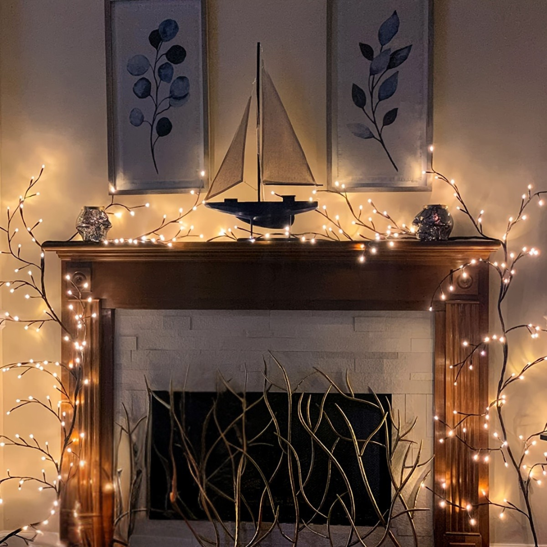 BowLift | Wall Lights with LED Willow Branch Design