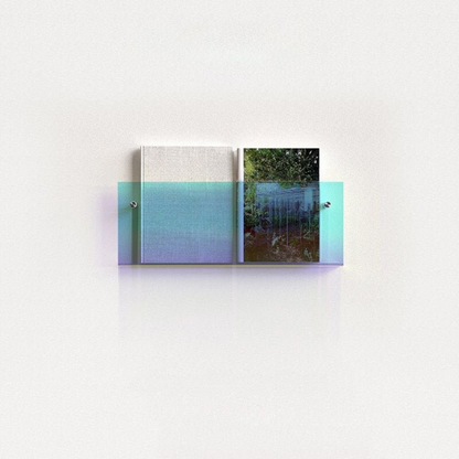 Kalsten | Wall Shelf Clear Acrylic Magazine Holder