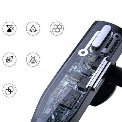 Skanto | Bluetooth Headset with Noise-Canceling Earbud Microphone