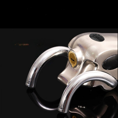 Adjustable Car Steering Wheel Lock with Three-Direction Mechanism and 3 Keys