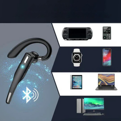 Skanto | Bluetooth Headset with Noise-Canceling Earbud Microphone