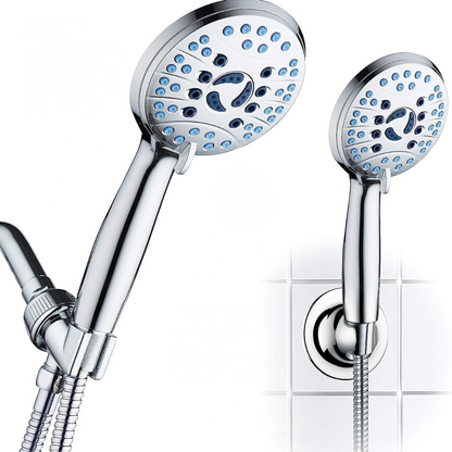 Skanto | Adjustable High-Pressure Chrome Shower Head Set