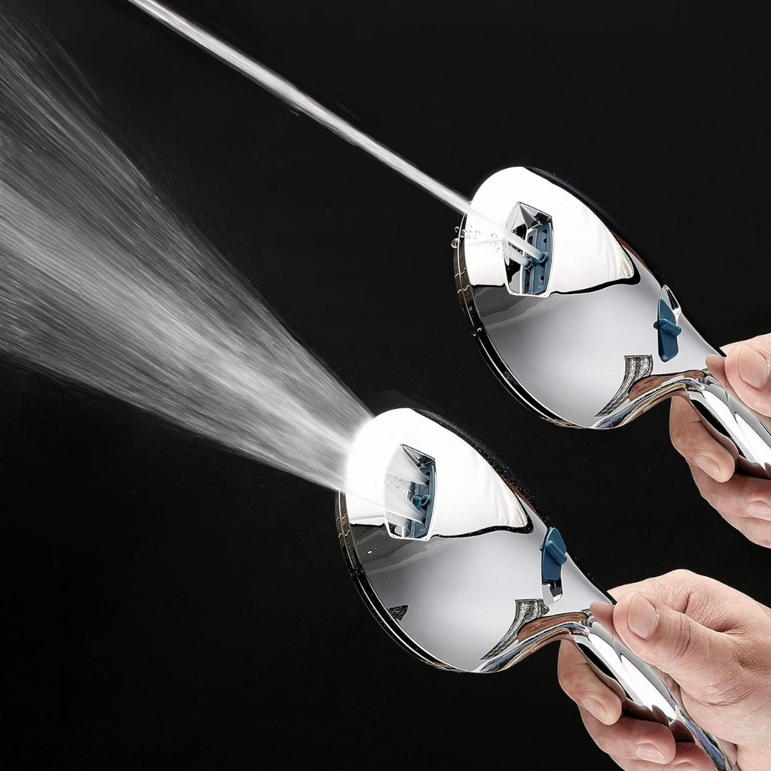 Skanto | Adjustable High-Pressure Chrome Shower Head Set