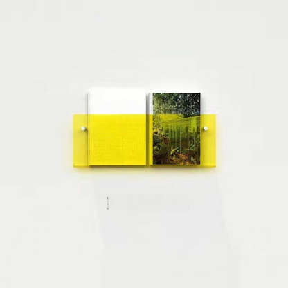 BowLift | Wall Shelf Clear Acrylic Magazine Holder