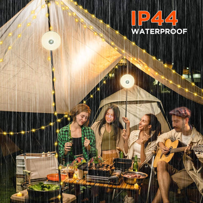 Skanto | 4-in-1 Camp Light – Portable Camping Lantern, 8-Mode Light Sources, Rechargeable Power Bank for Outdoor Adventures