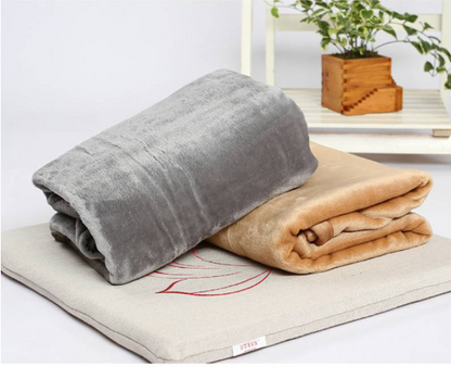 Fleece Large Sofa Throw Light Weight Faux Fur Blanket Bowlift