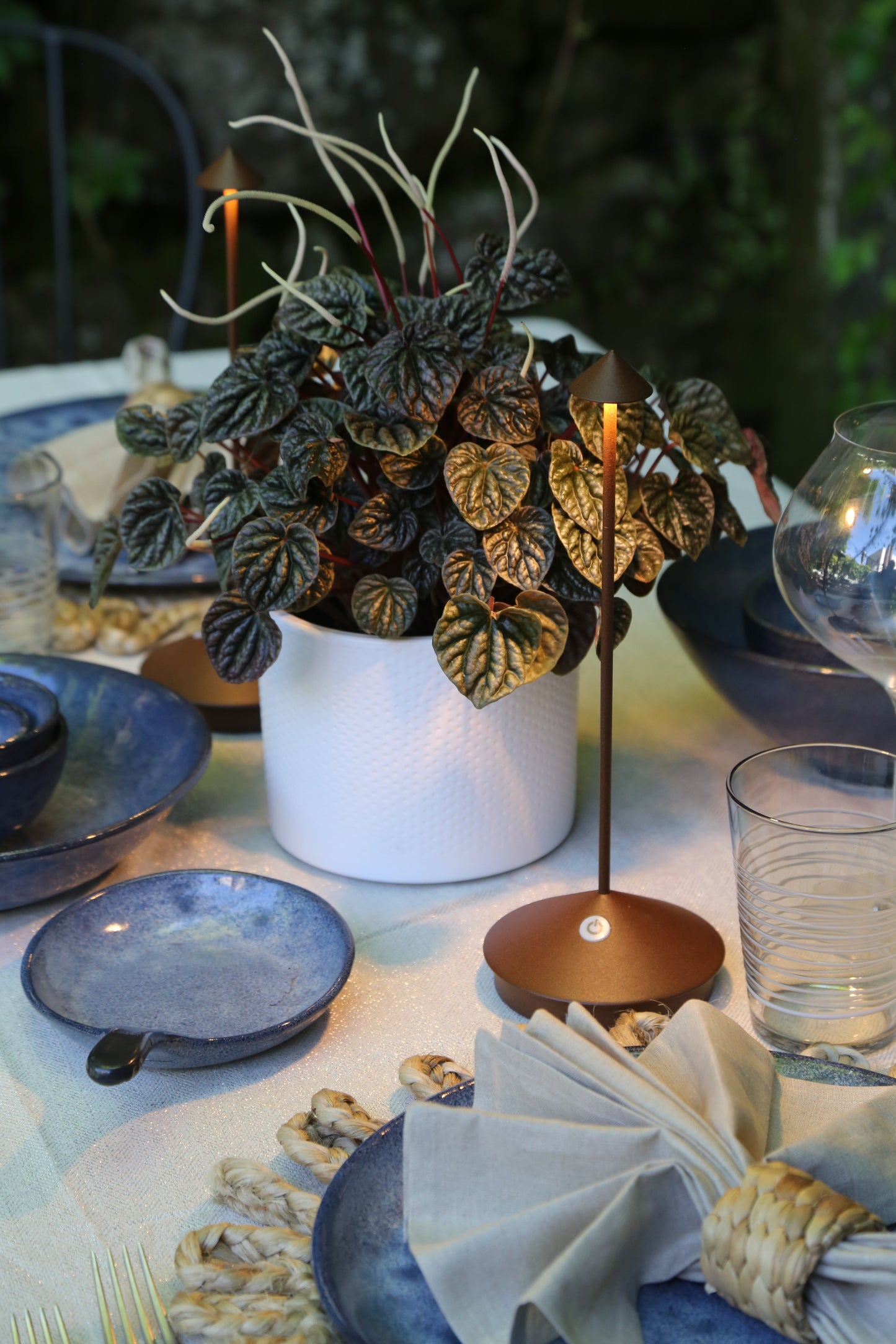 Portable LED Table Lamp Lumora – Dimmable, Weatherproof & Stylish | Karnz