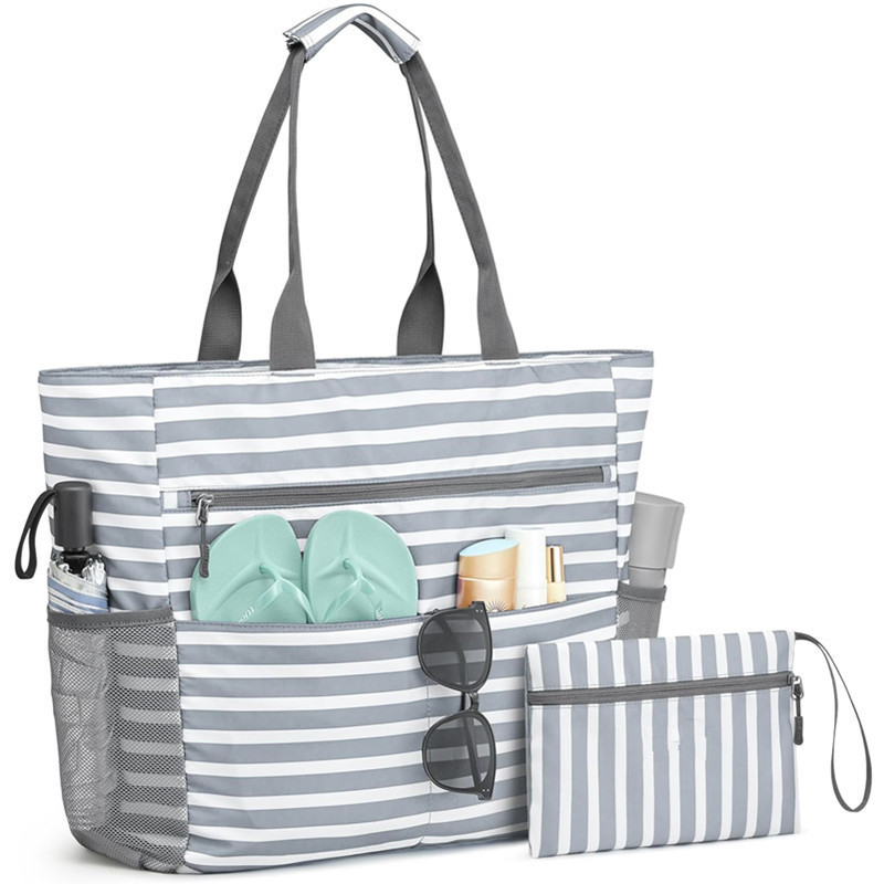 Skanto | Extra Large Waterproof Foldable Tote Beach Bag