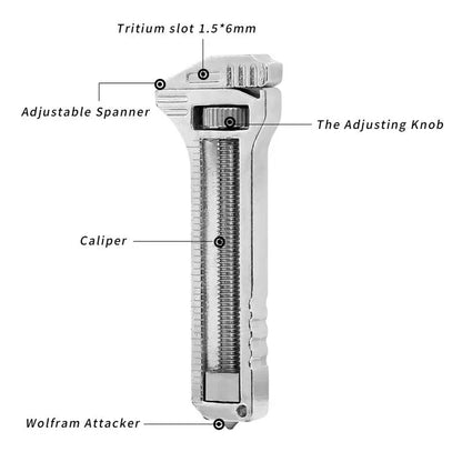 BowLift | Titanium Pocket Multi-Spanner