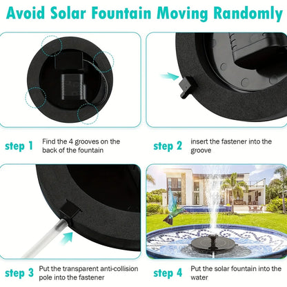 BowLift | Solar Bird Bath Fountain