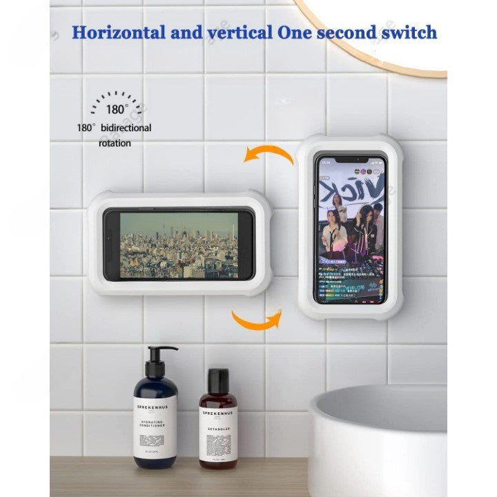 BowLift | Rotatable Waterproof Shower Buddy Phone Holder