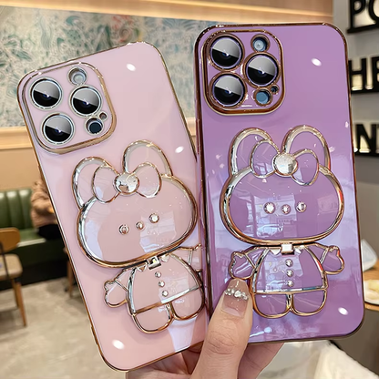 Skanto | 3D Rabbit Korean Style Mirror iPhone Case