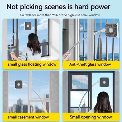BowLift | Effortless Double-Sided Long Handle Window Cleaner Brush