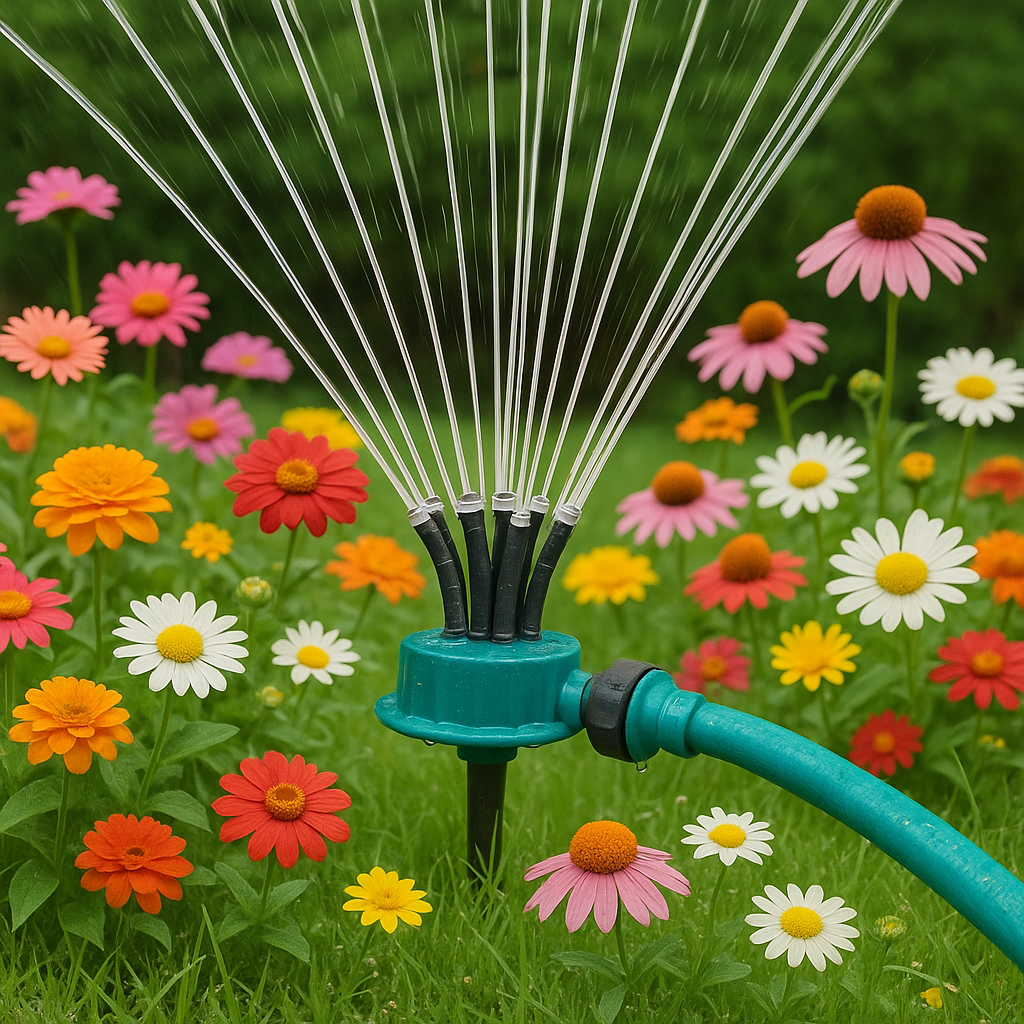 BowLift | Smart Rotation 360 Garden Watering Sprinkler