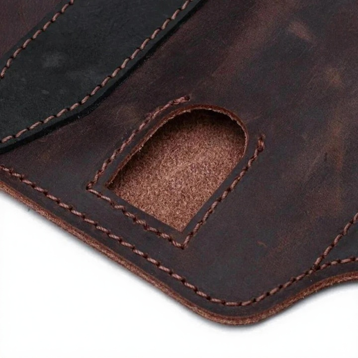 Skanto | Leather Belt Pouch Field Force – Multifunctional Tactical Protection