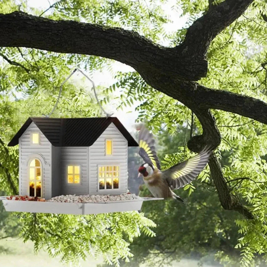 Skanto | Charming Solar Bird Feeder