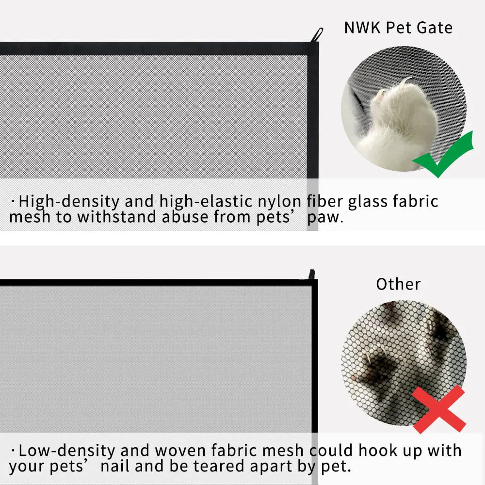 Foldable safety fence