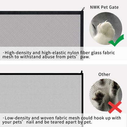 Foldable safety fence