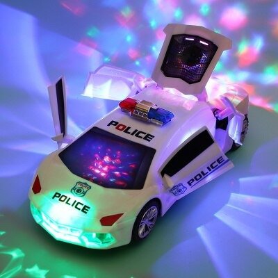 SpeedGlider – Dynamic Police Car with Lights and Sound Skanto