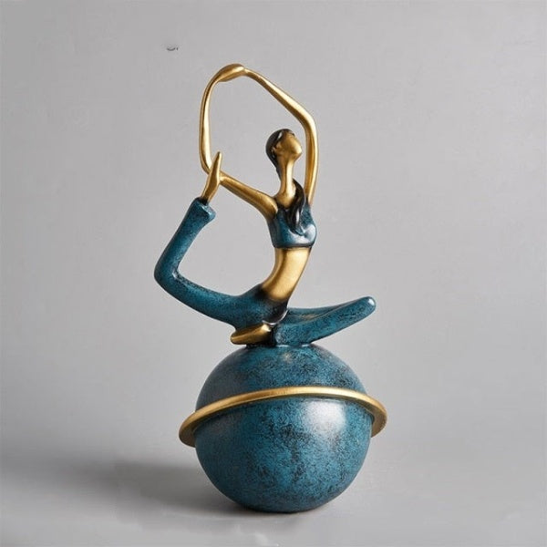 Skanto | Yoga Woman Figurine Sculpture