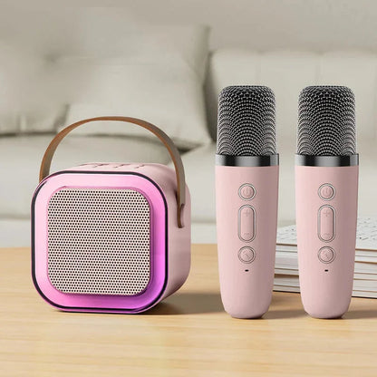 Skanto | Karaoke Set – Wireless Microphones with Portable Bluetooth Speaker