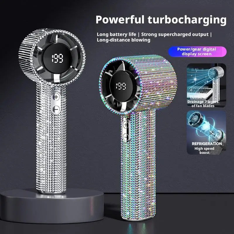 Brehn | Diamond Breeze Handheld Fan