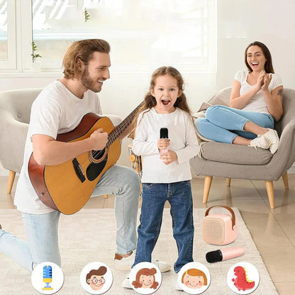 Skanto | Karaoke Set – Wireless Microphones with Portable Bluetooth Speaker