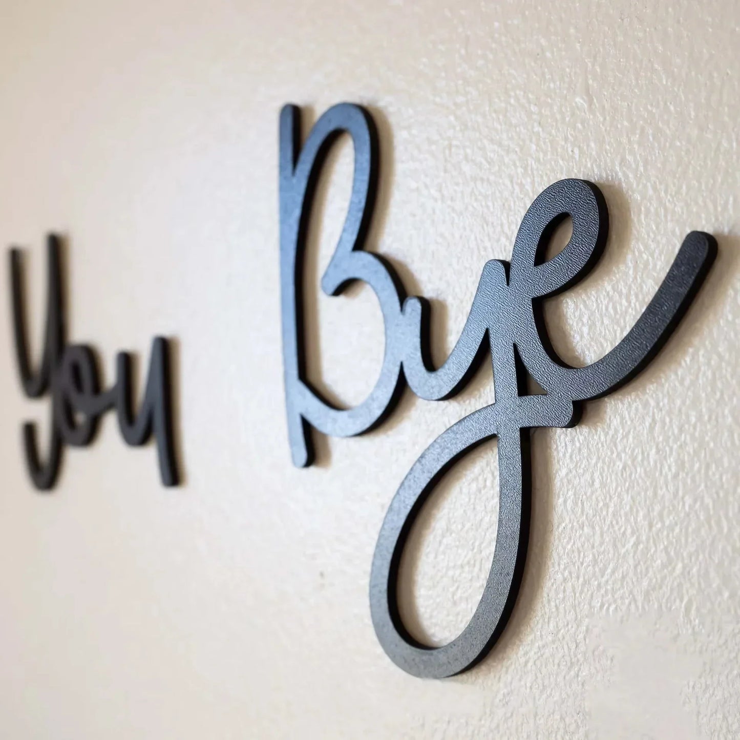 BowLift | Love You Bye Wooden Sign