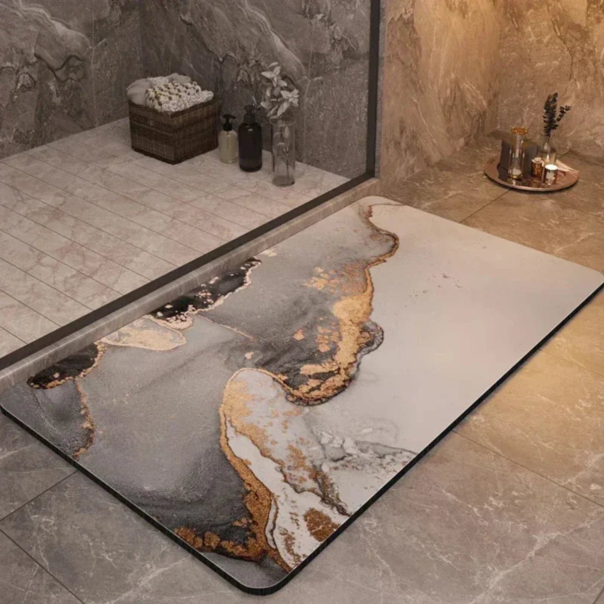 BowLift | Non-Slip Bath Mat with Ultra-Absorbent Effect – The SafeDry Mat