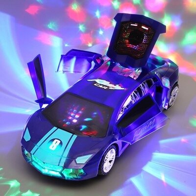 SpeedGlider – Dynamic Police Car with Lights and Sound Skanto