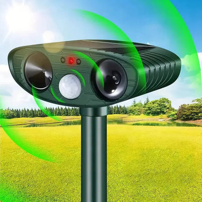 Skanto | Solar-Powered Ultrasonic Animal Repeller