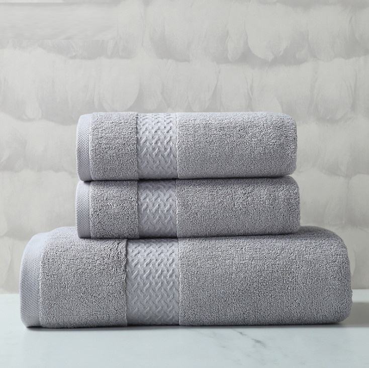 Skanto | 100% Egyptian Cotton Bath Towel 70x140cm - Grey