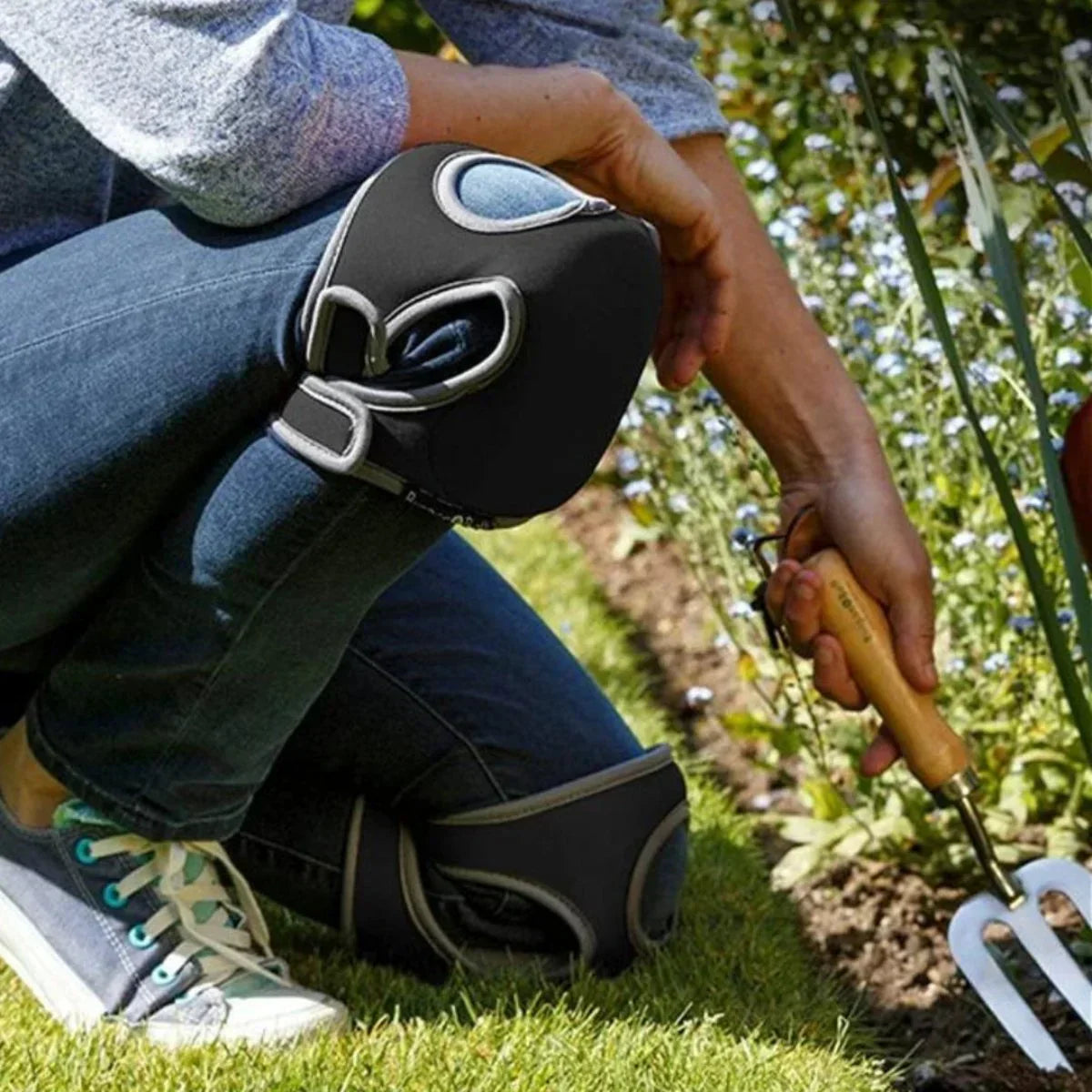 BowLift | Ergonomic Garden Knee Pads – Extra Cushioning for Maximum Comfort