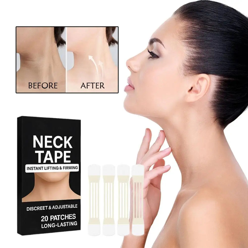 Skanto | Invisible Neck Lift Tape