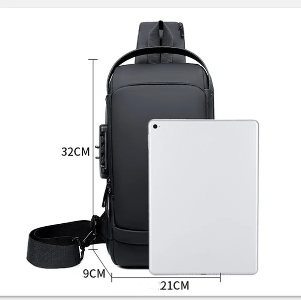 Backpack with ultimate theft protection