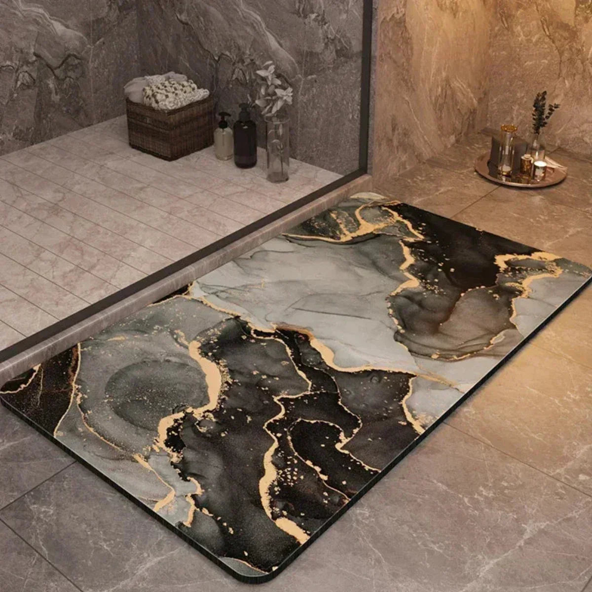 BowLift | Non-Slip Bath Mat with Ultra-Absorbent Effect – The SafeDry Mat