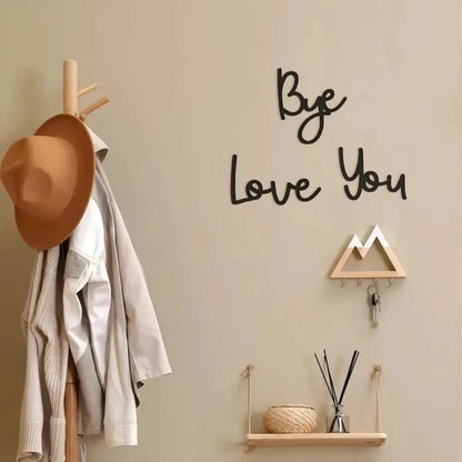 BowLift | Love You Bye Wooden Sign