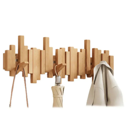 Skanto | -Piano Wood Wall Hook - Stylish and Practical Entryway Organizer