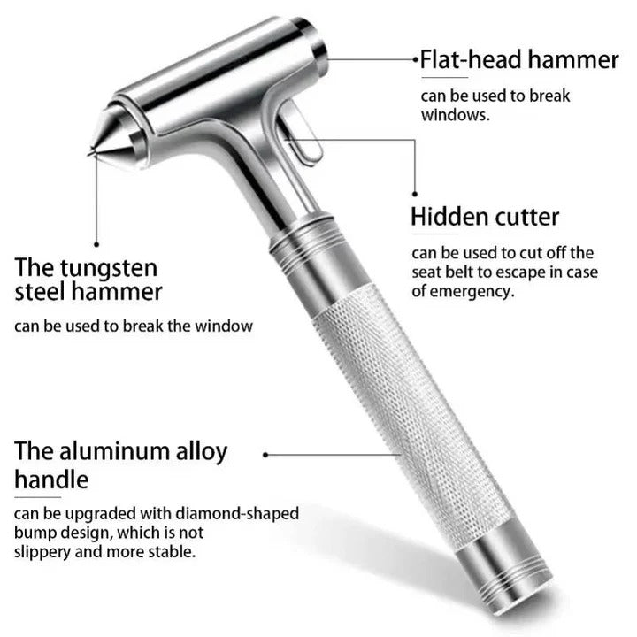 Skanto | Car Escape Tool with Window Breaker and Seatbelt Cutter