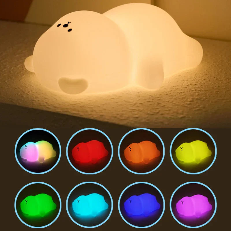 Skanto | Cozy Bear Night Light for Kids