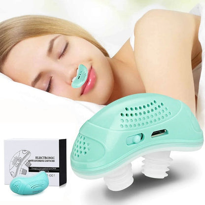 Karnz | SleepAir Micro CPAP Sleep Apnea Device – Compact for Travel & Anti-Snoring - CPAP Alternative