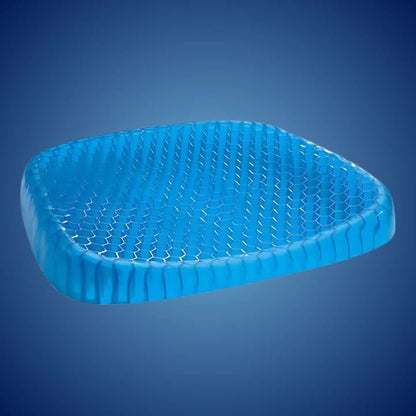 PressureFree Orthopedic Gel Seat Cushion – Breathable Honeycomb Design for Tailbone and Back Pain Relief | Skanto