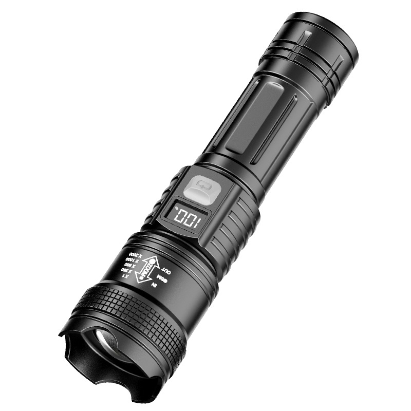 Skanto | LED Flashlight with Zoom and Power Bank