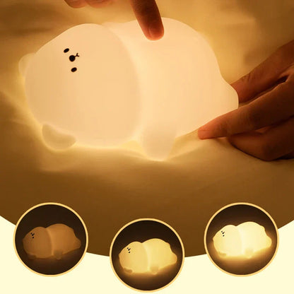 Skanto | Cozy Bear Night Light for Kids
