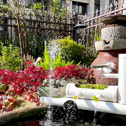 TranquilFlow – Calming Garden Fountain with Sunlight Bowlift