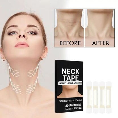Skanto | Invisible Neck Lift Tape