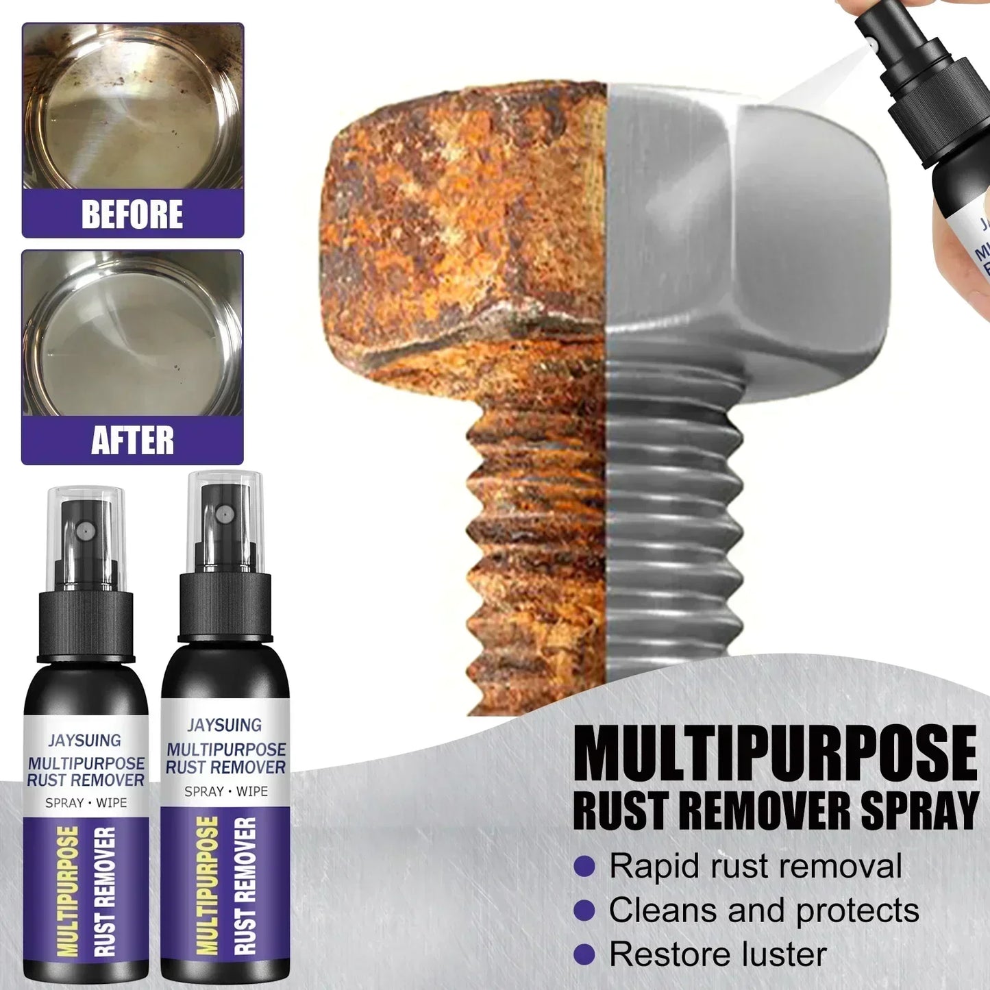 BowLift | RustAway – Rust Spray, Eliminates Rust and Restores Car Parts