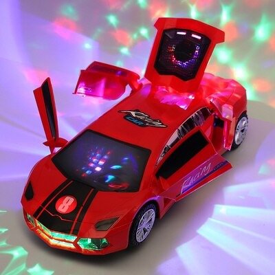 SpeedGlider – Dynamic Police Car with Lights and Sound Skanto